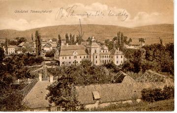 Jednofarebná, hnedo tónovaná pohľadnica, vydaná okolo roku 1910, odoslaná r. 1913 z Topoľčian do Budapešti, vydavateľ Platzkó Gyula, Topoľčany Jednofarebná, hnedo tónovaná pohľadnica, vydaná okolo roku 1910, odoslaná r. 1913 z Topoľčian do Budapešti, vydavateľ Platzkó Gyula, Topoľčany